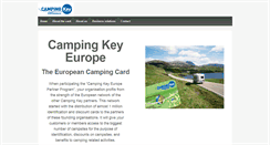 Desktop Screenshot of campingkeyalliance.com
